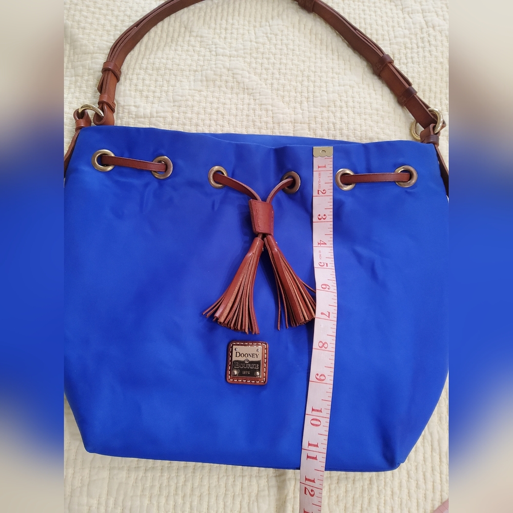 Dooney & Bourke Windham Small Kade Drawsting in French Blue - Picture 16 of 16